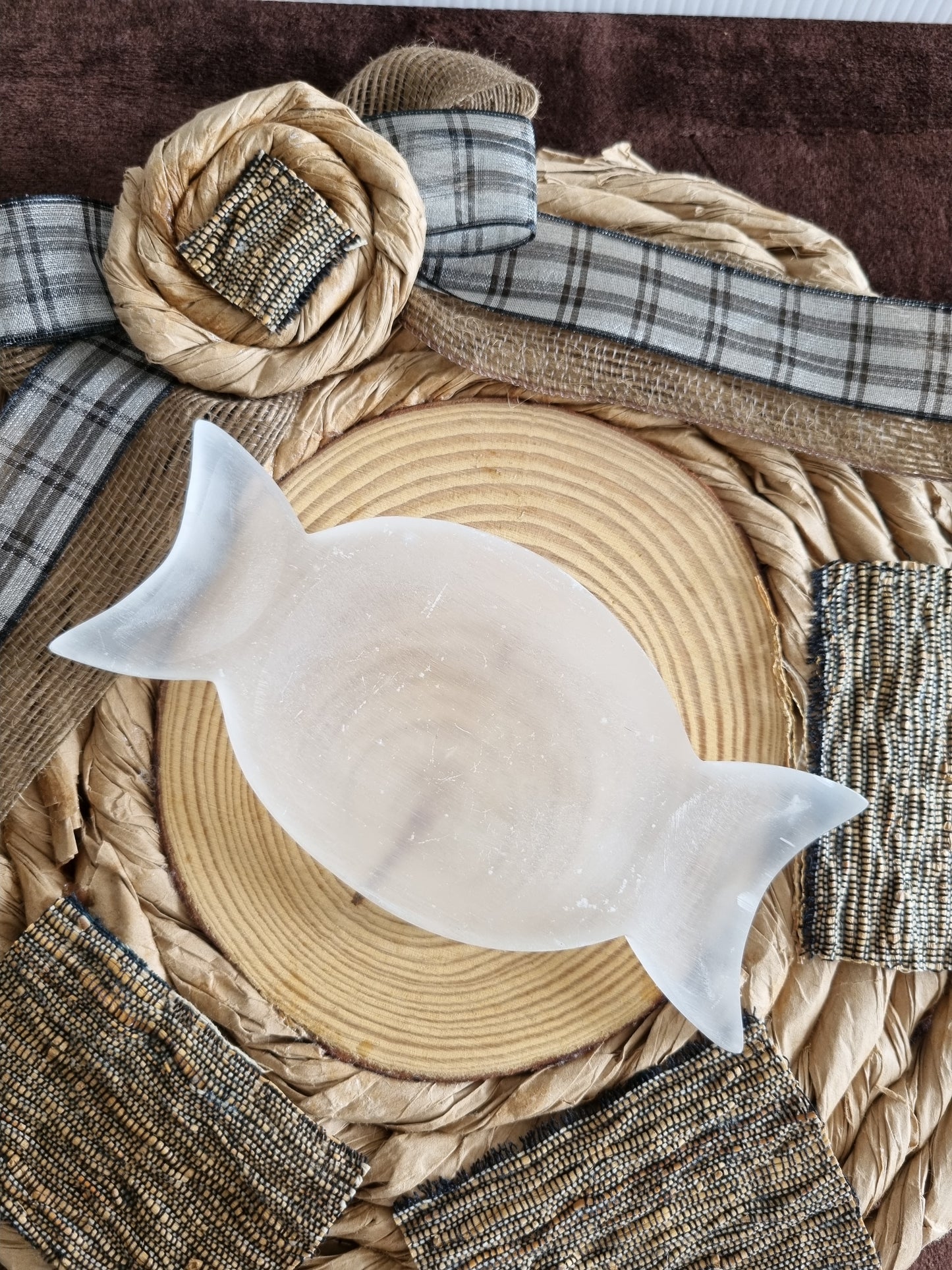 Selenite Candy Charging Plate