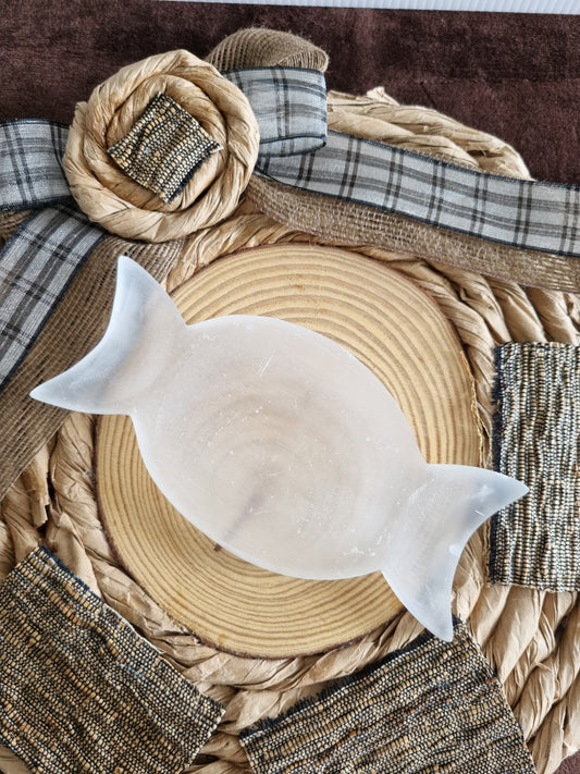 Selenite Candy Charging Plate