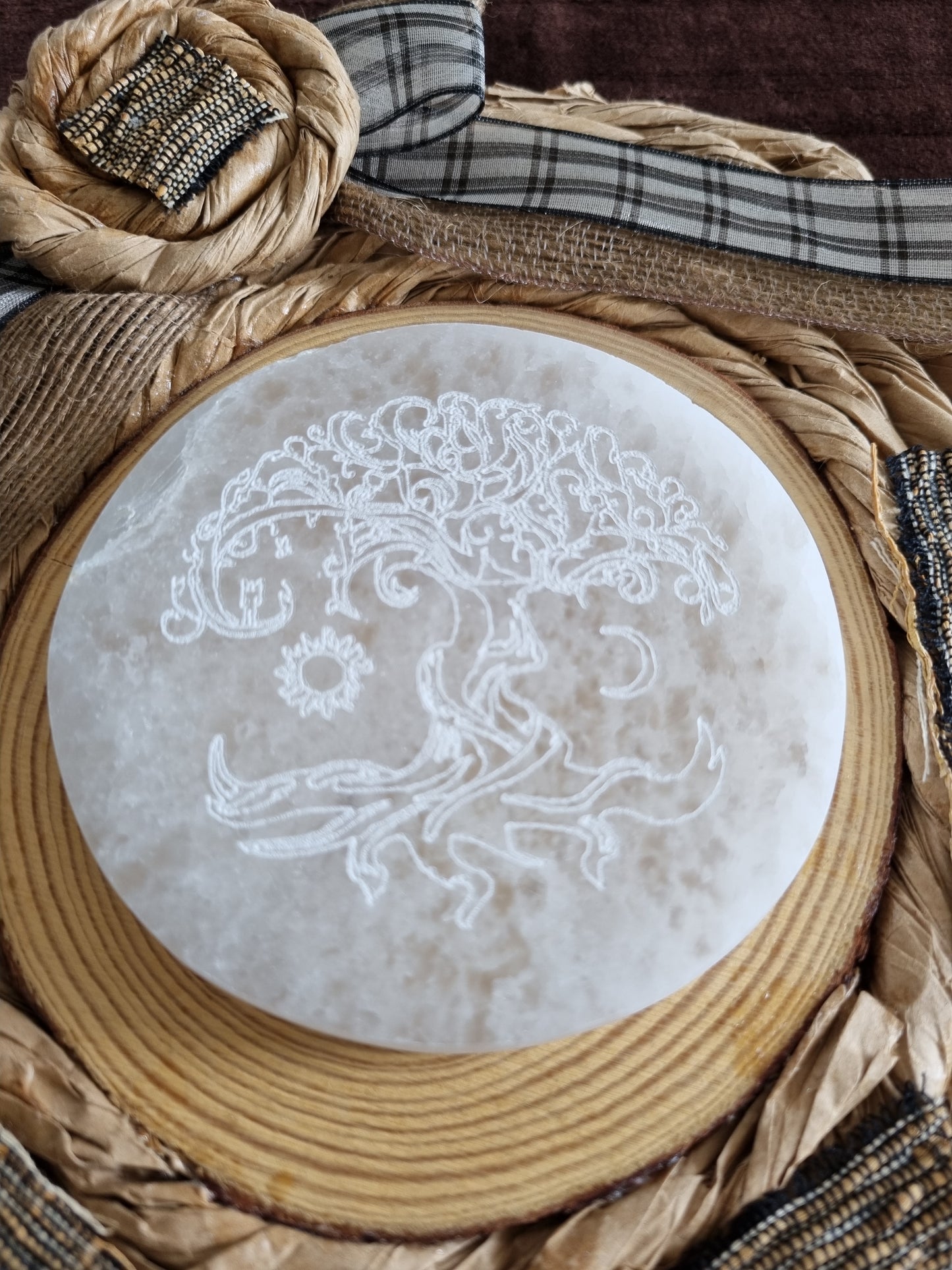 Selenite Slab