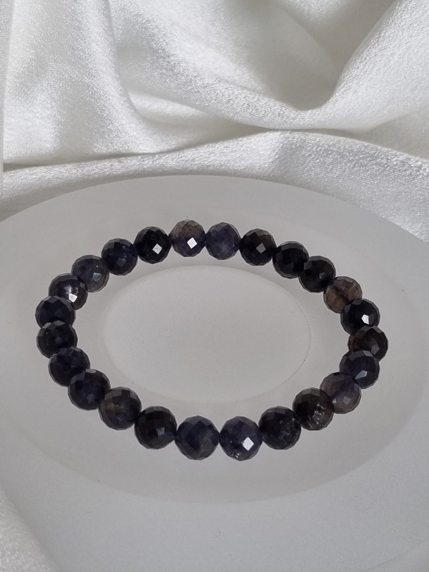 Faceted Iolite (Cordierite) Bracelet