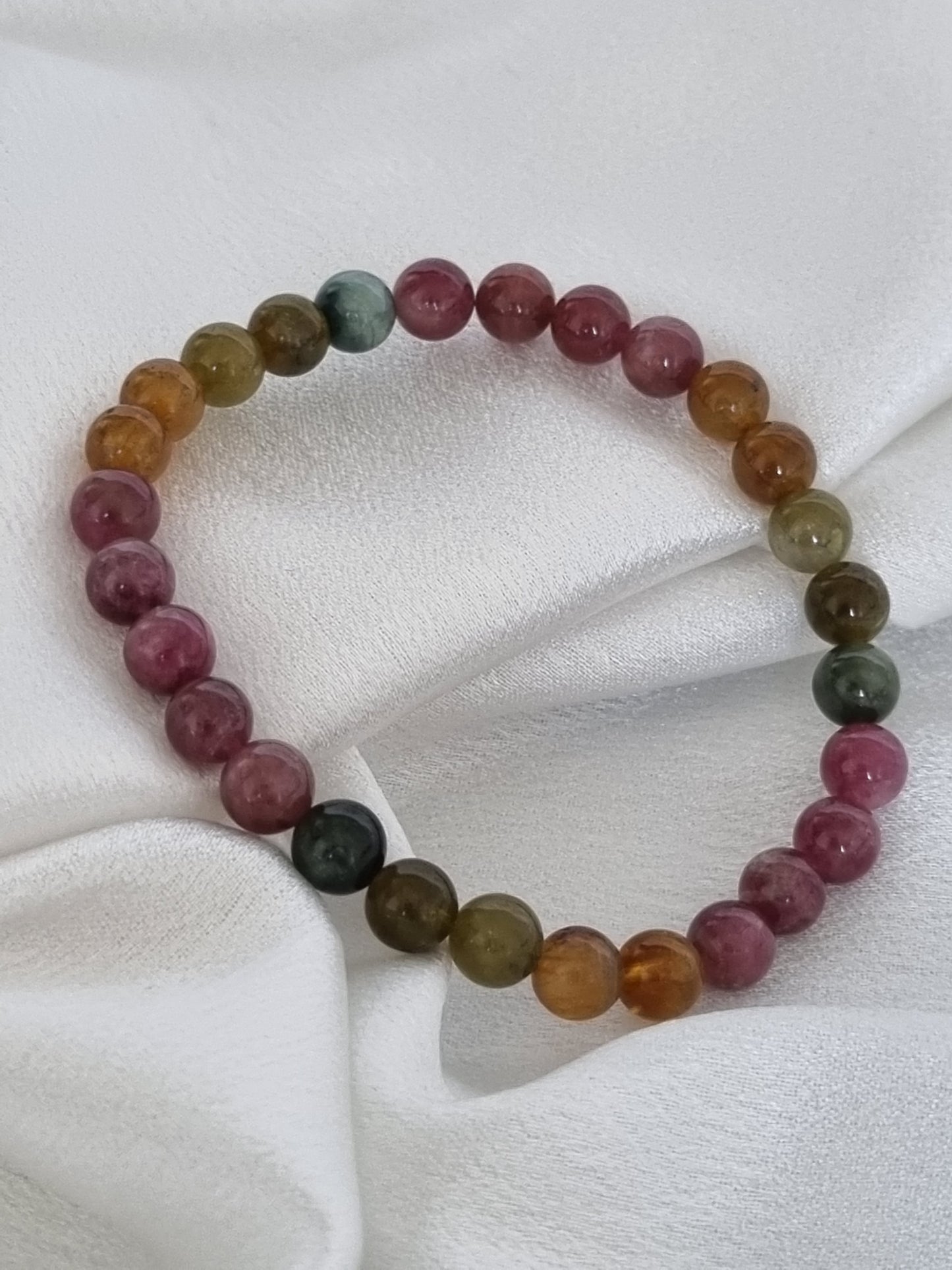 Rainbow Tourmaline Bracelet