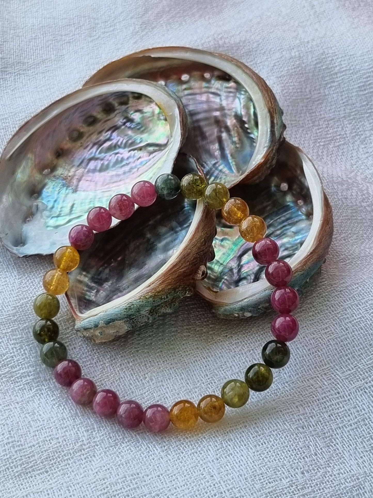 Rainbow Tourmaline Bracelet