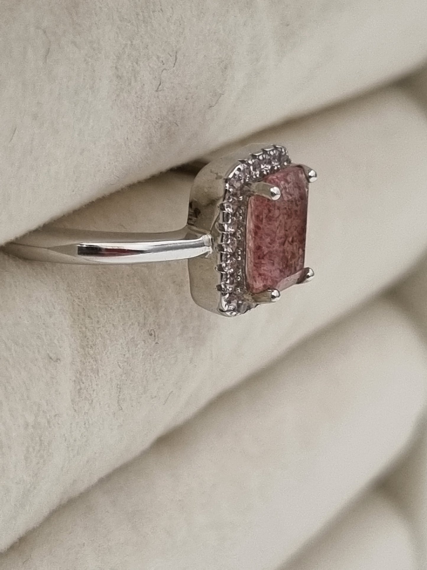 Strawberry Quartz Ring