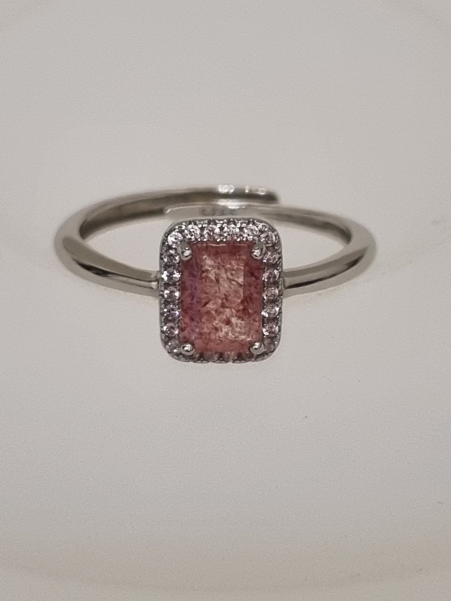 Strawberry Quartz Ring