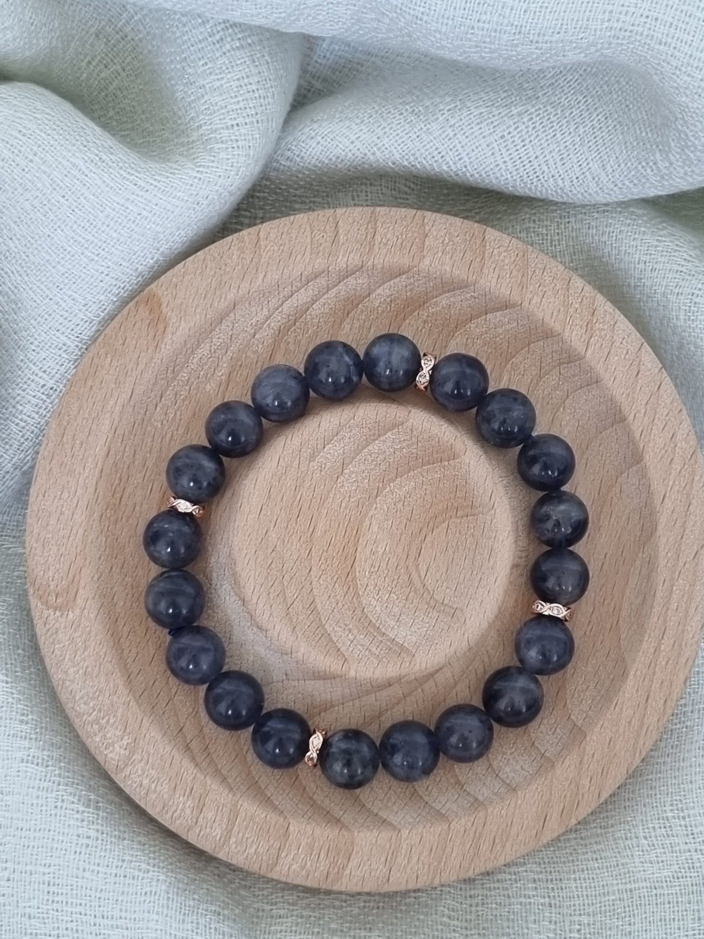 Iolite (Cordierite) Bracelet