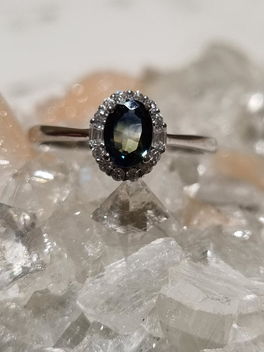 Parti Sapphire Ring