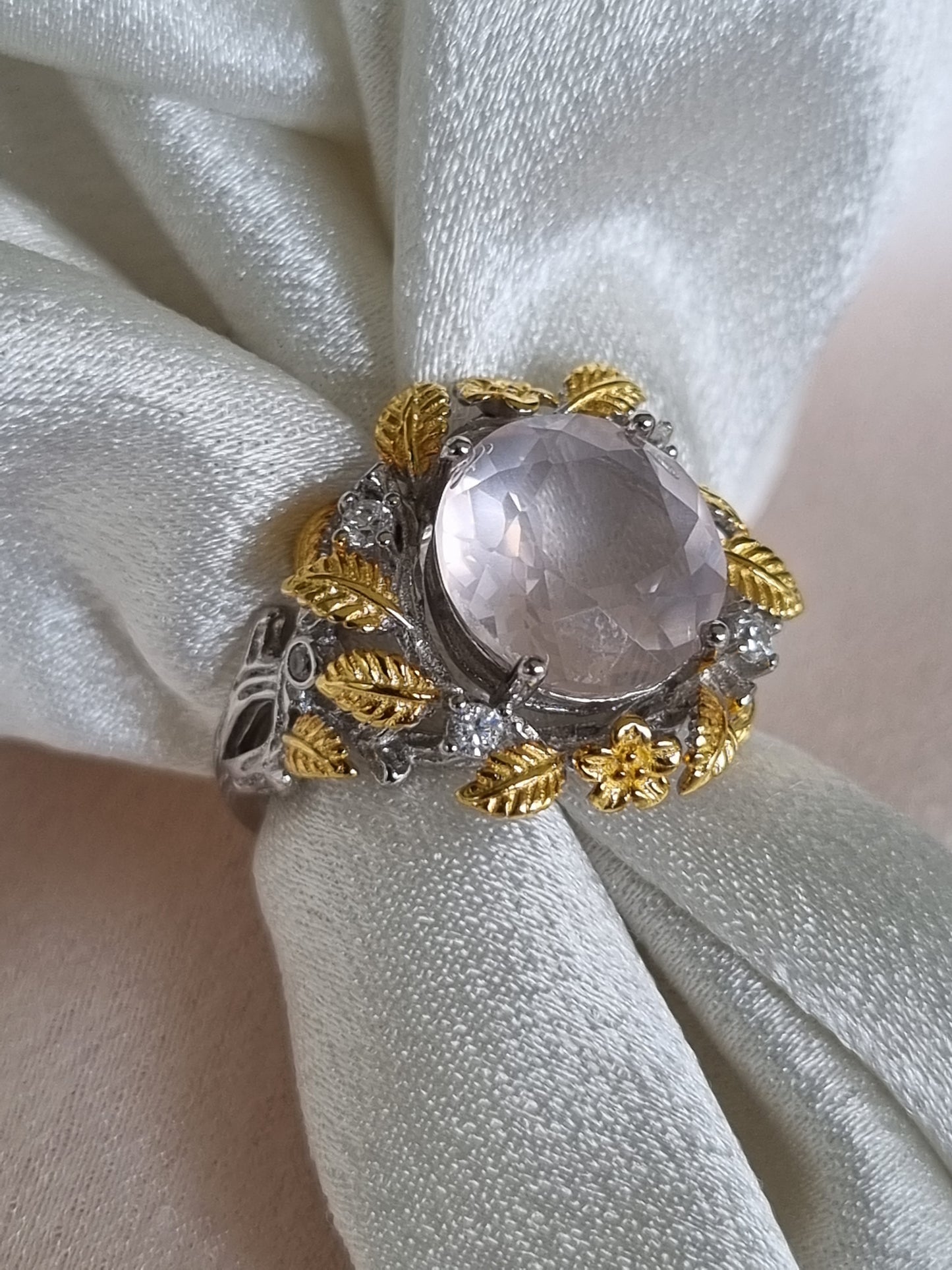 Rose Quartz Ring