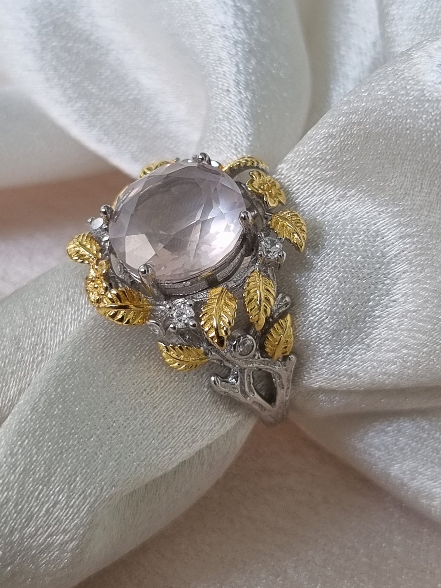 Rose Quartz Ring