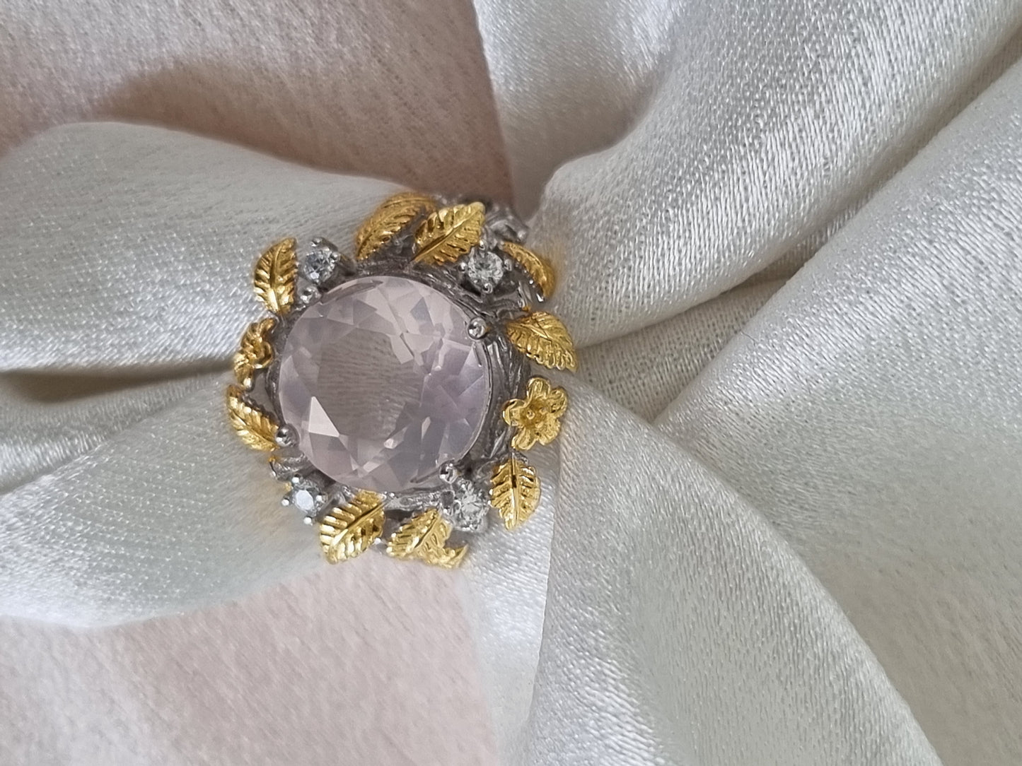 Rose Quartz Ring