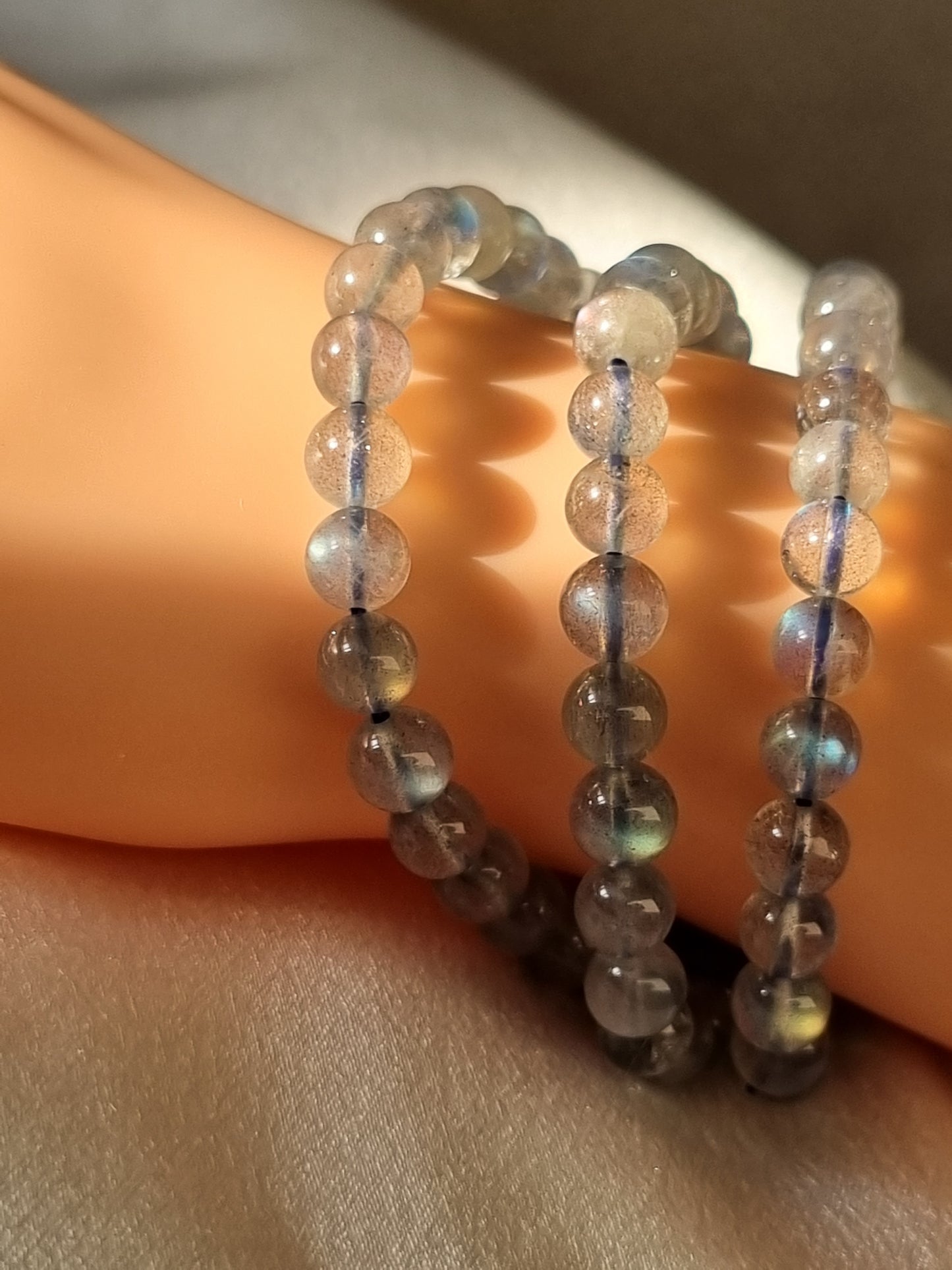 Grey Moonstone Bracelet