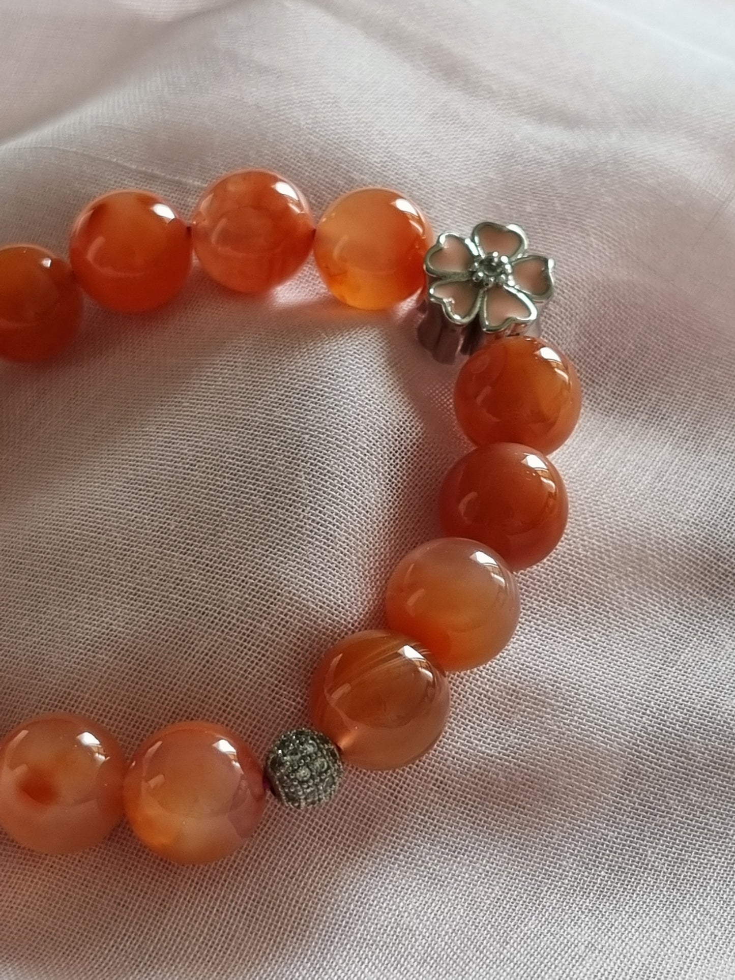 Southern Red Agate Bracelet