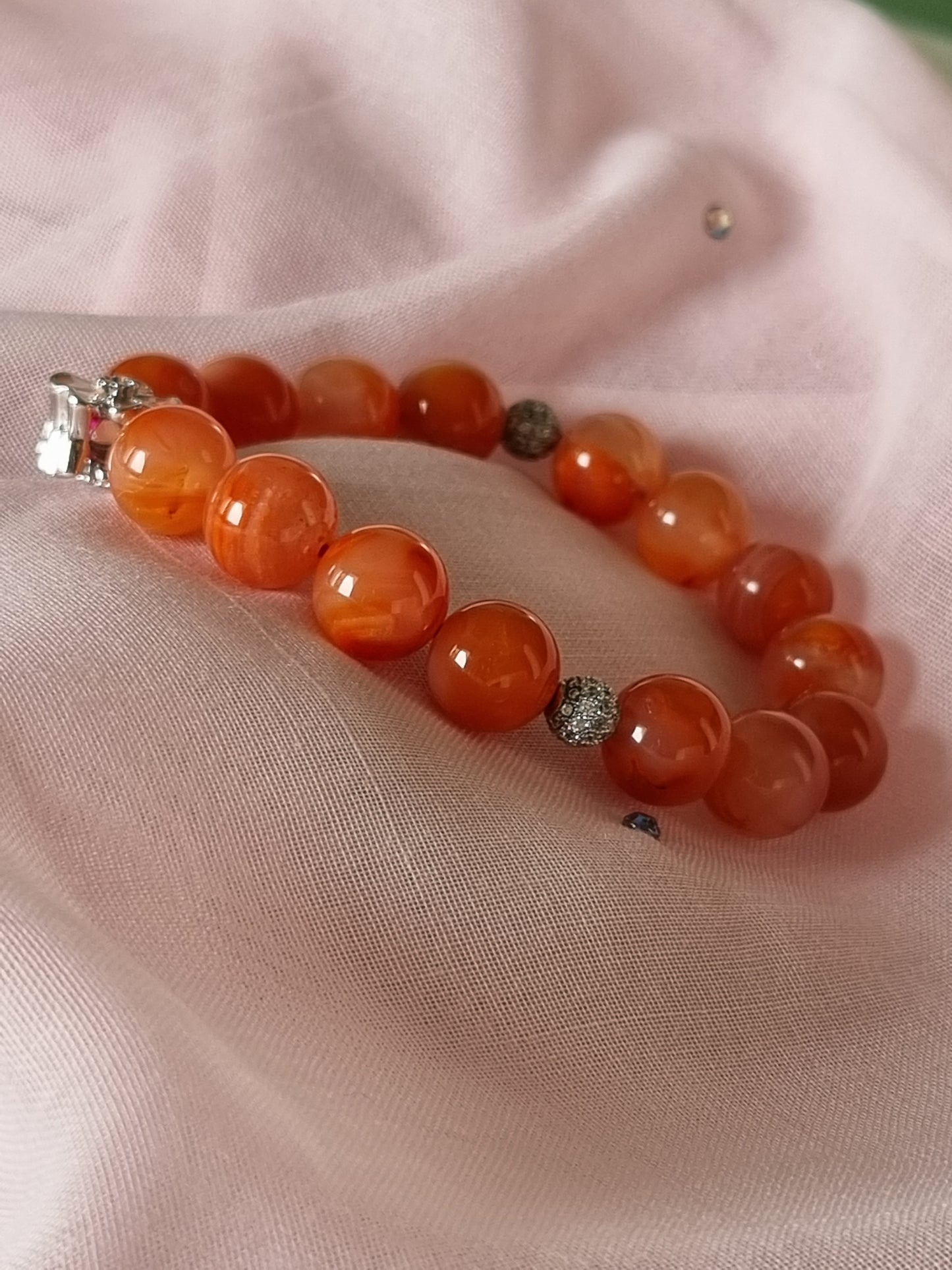 Southern Red Agate Bracelet