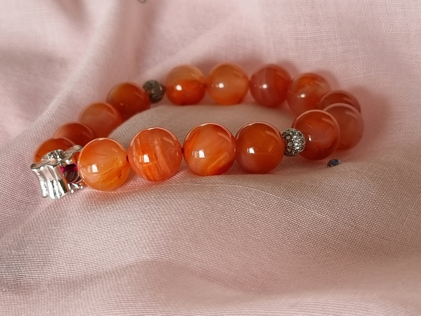 Southern Red Agate Bracelet