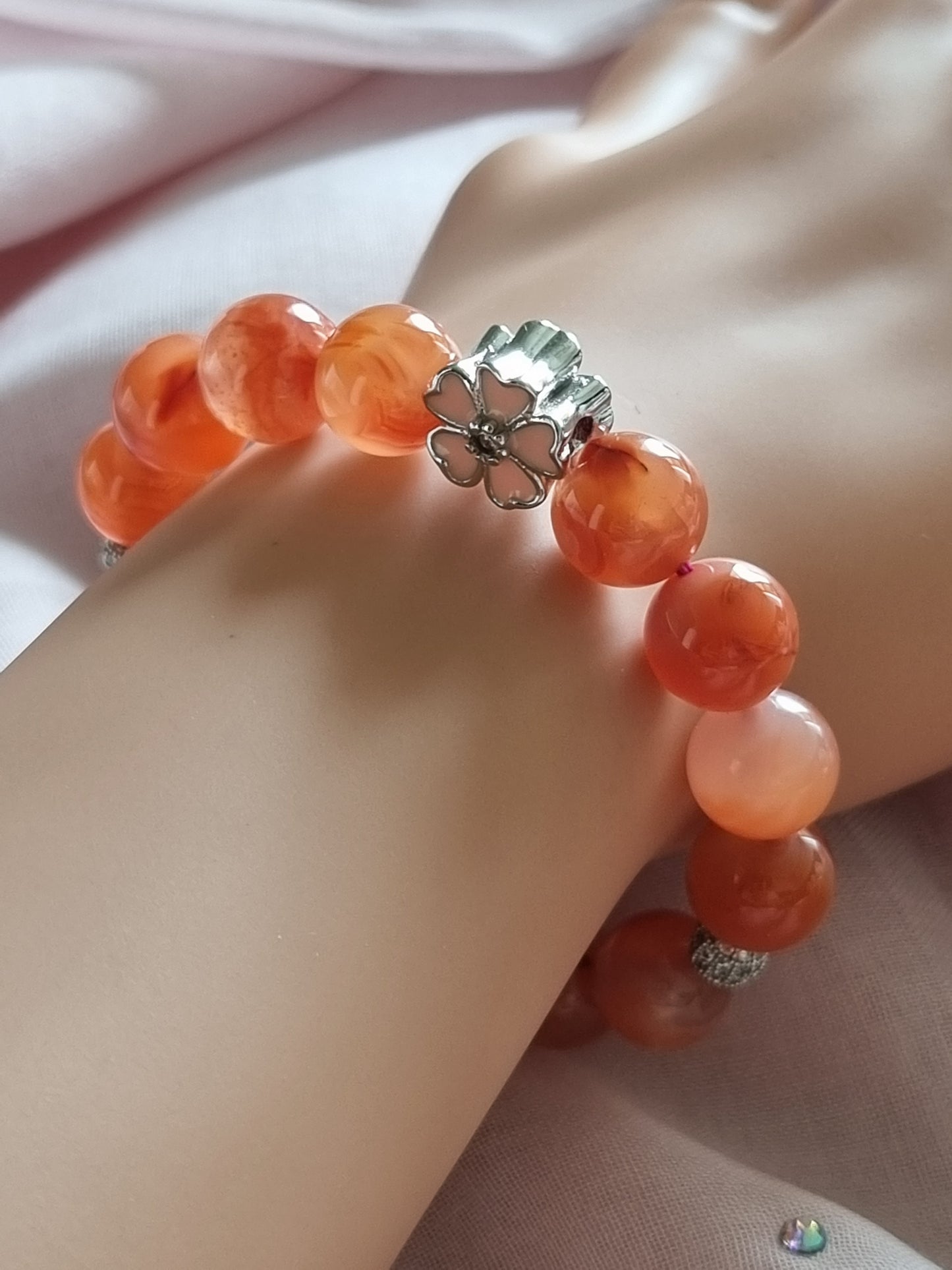 Southern Red Agate Bracelet