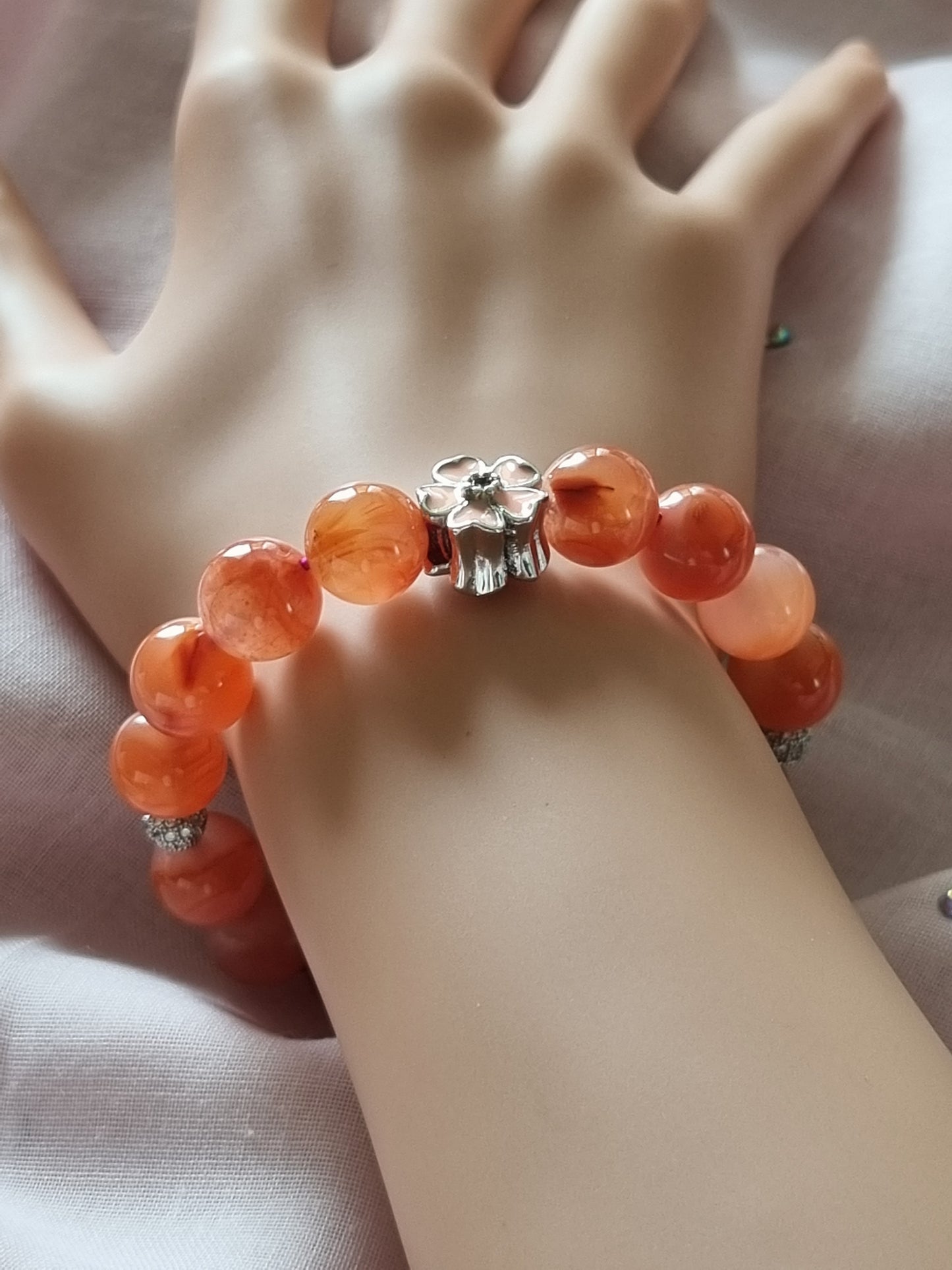 Southern Red Agate Bracelet
