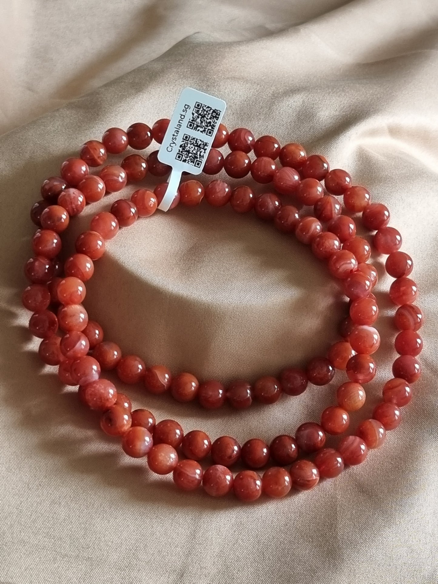 Southern Red Agate Bracelet