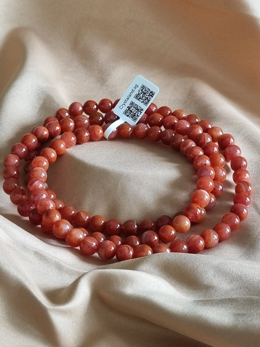 Southern Red Agate Bracelet