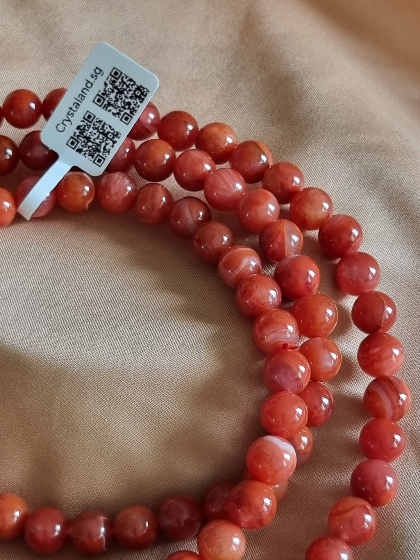Southern Red Agate Bracelet