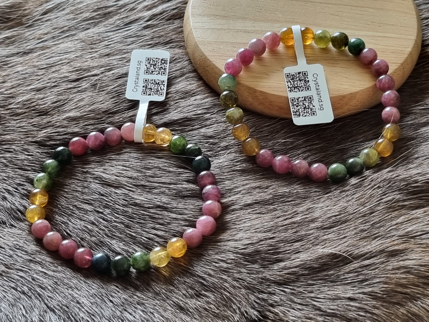 Rainbow Tourmaline Bracelet
