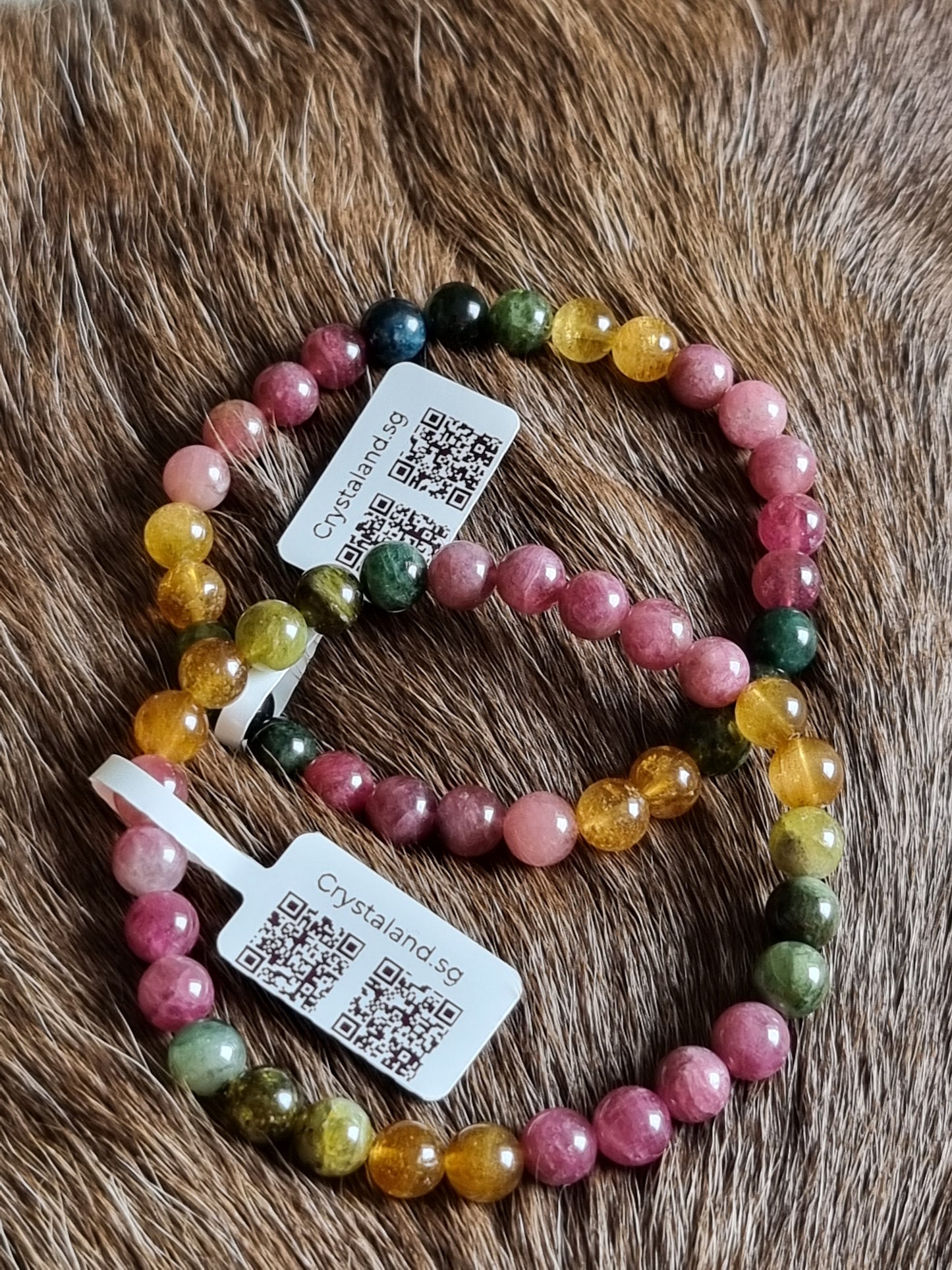 Rainbow Tourmaline Bracelet