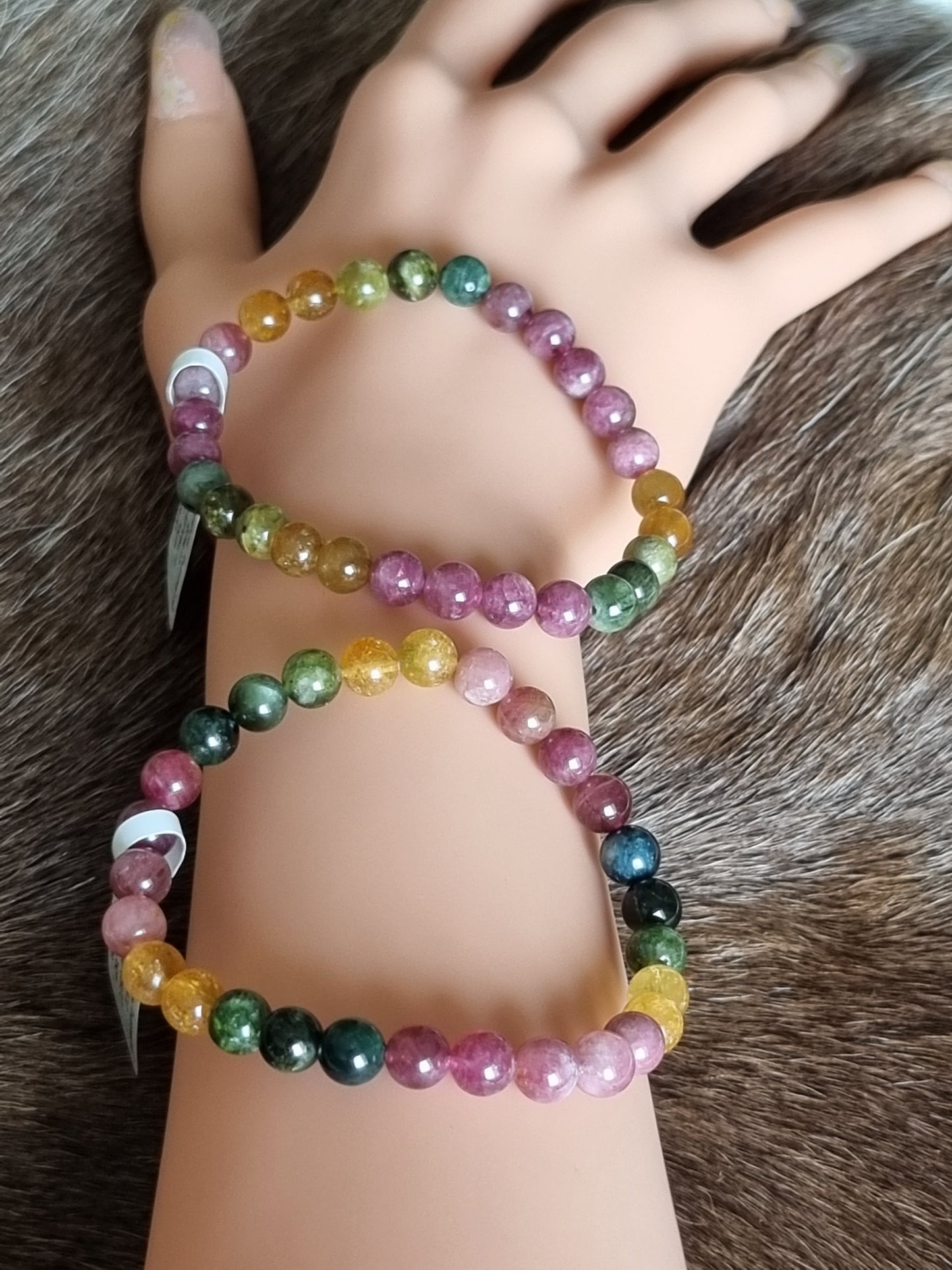 Rainbow Tourmaline Bracelet
