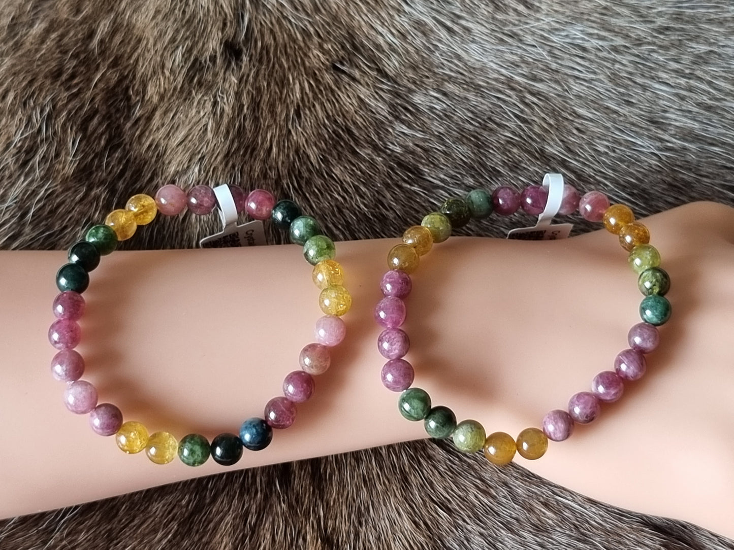 Rainbow Tourmaline Bracelet