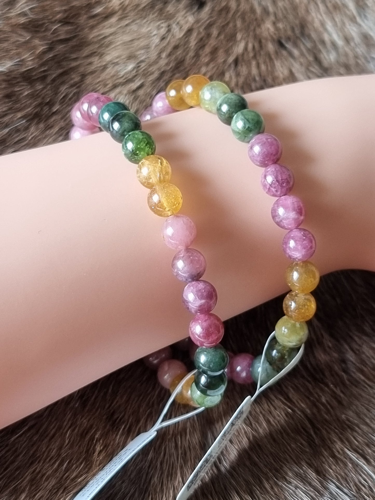Rainbow Tourmaline Bracelet