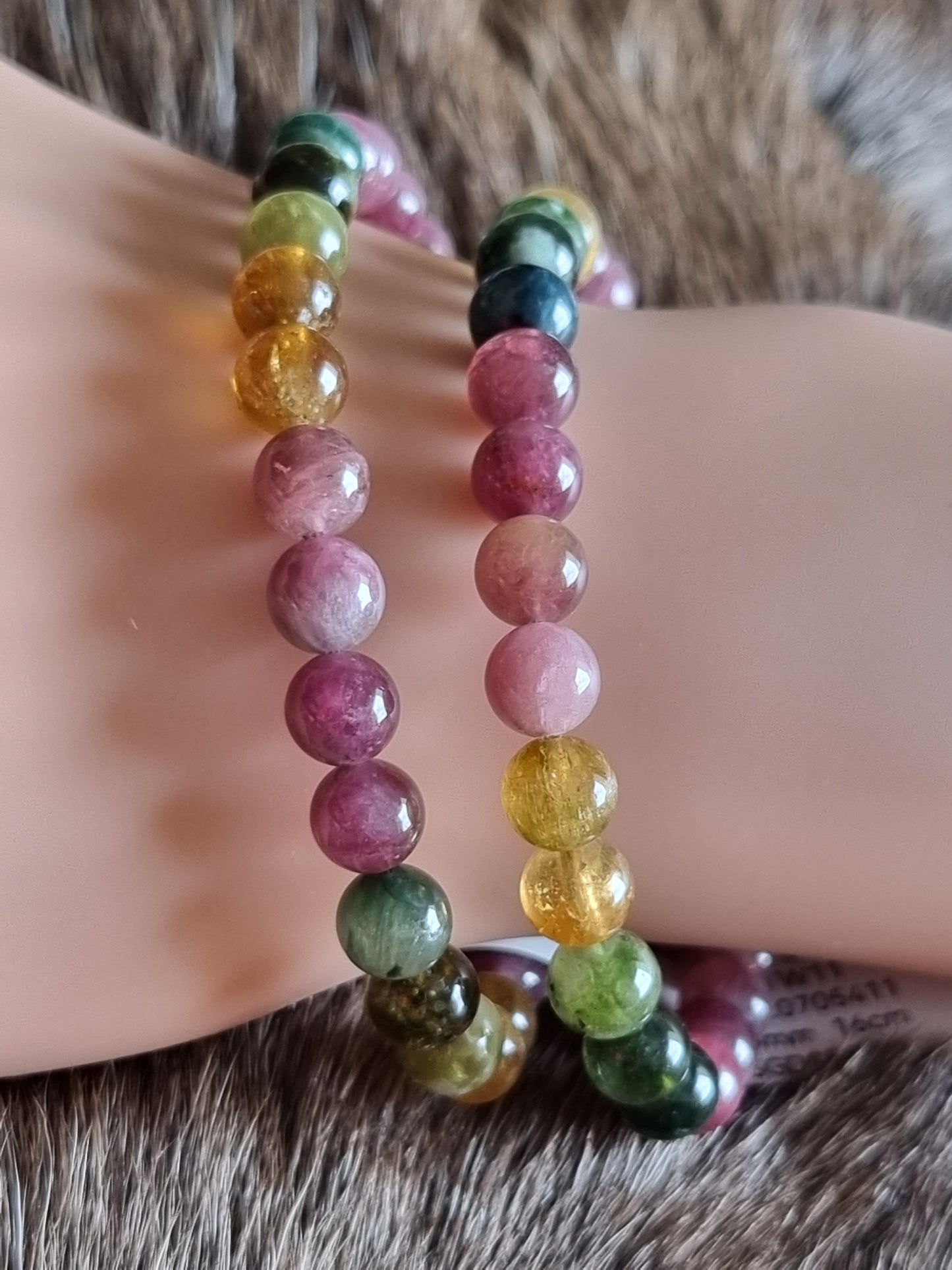 Rainbow Tourmaline Bracelet