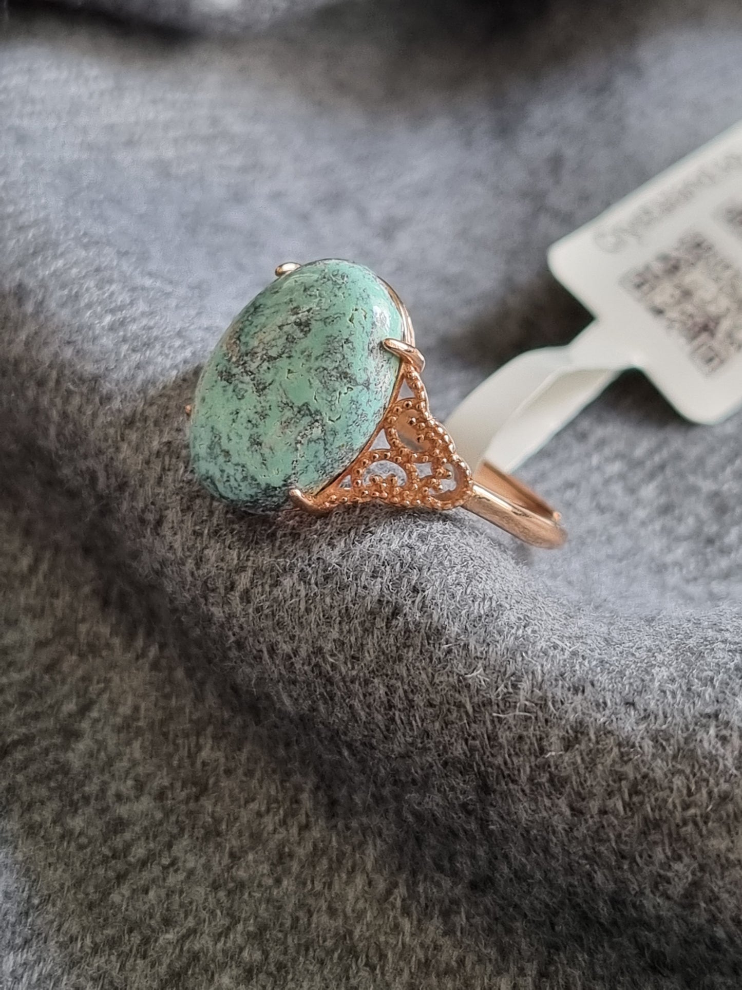 Cabochon Turquoise Rings