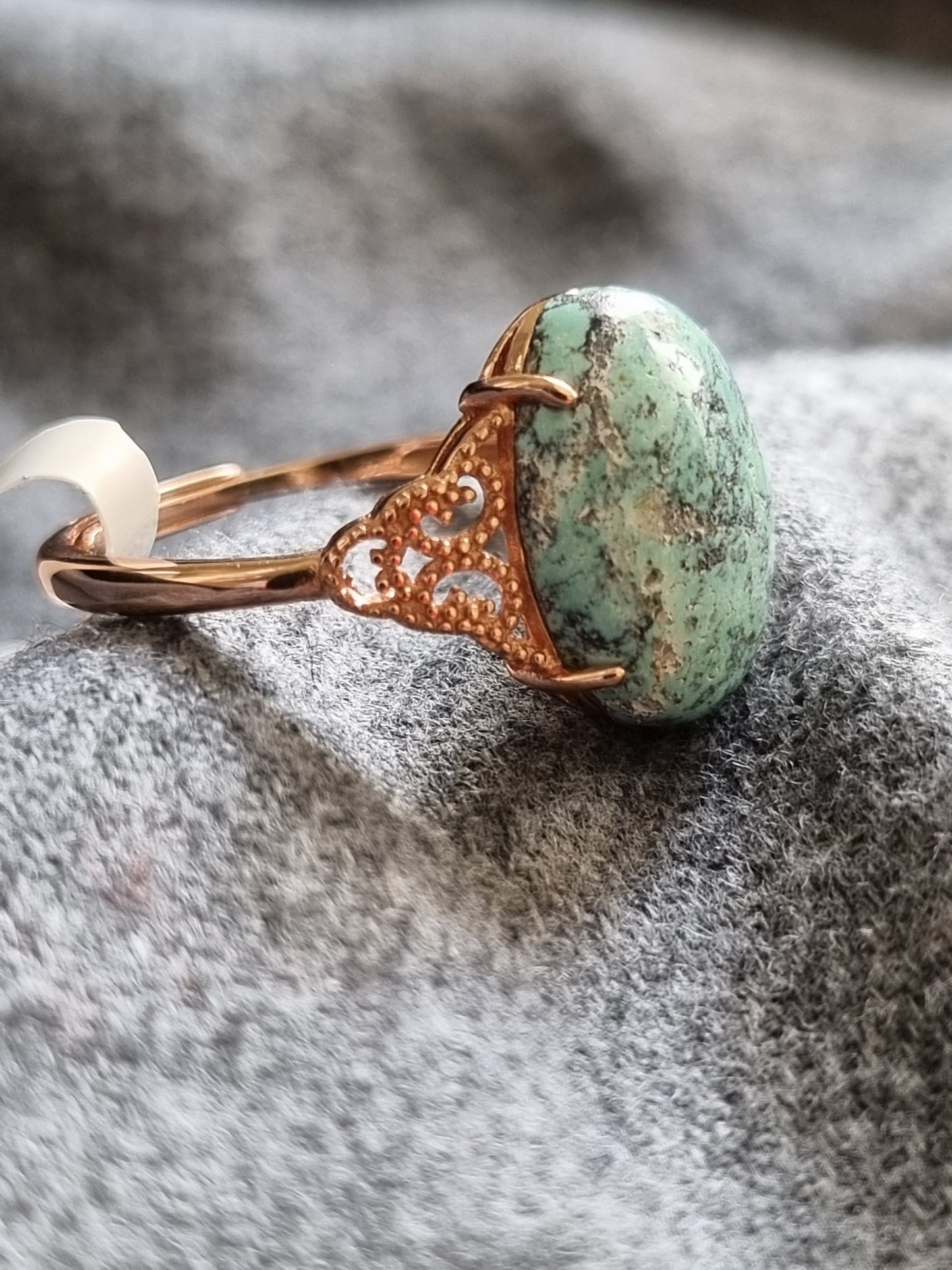 Cabochon Turquoise Rings