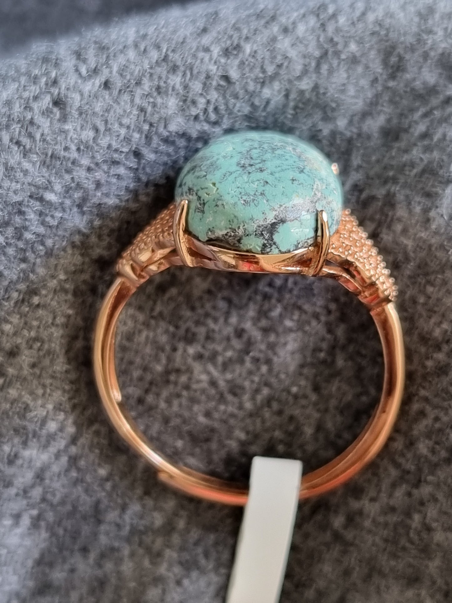 Cabochon Turquoise Rings