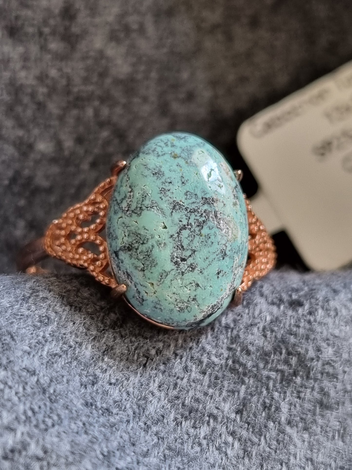 Cabochon Turquoise Rings