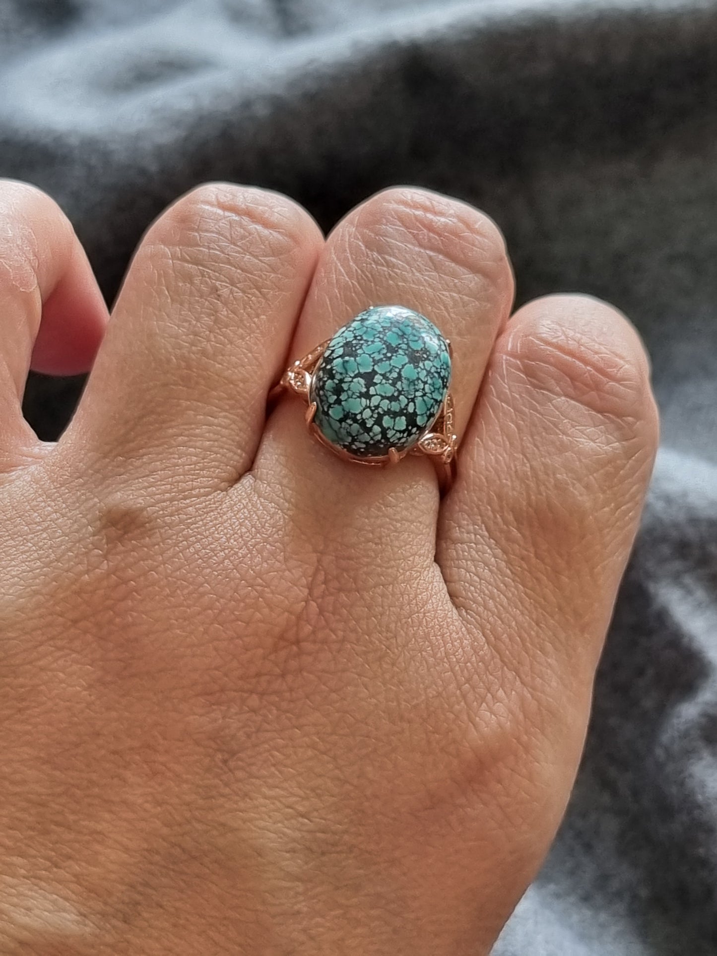 Cabochon Turquoise Ring