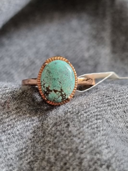 Cabochon Turquoise Rings