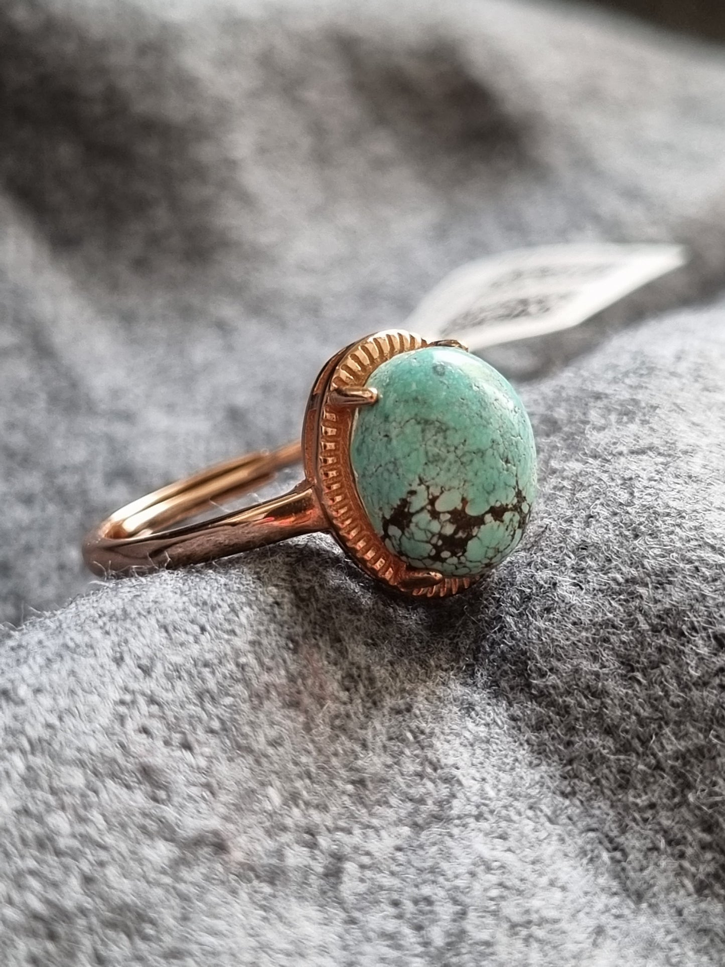 Cabochon Turquoise Rings