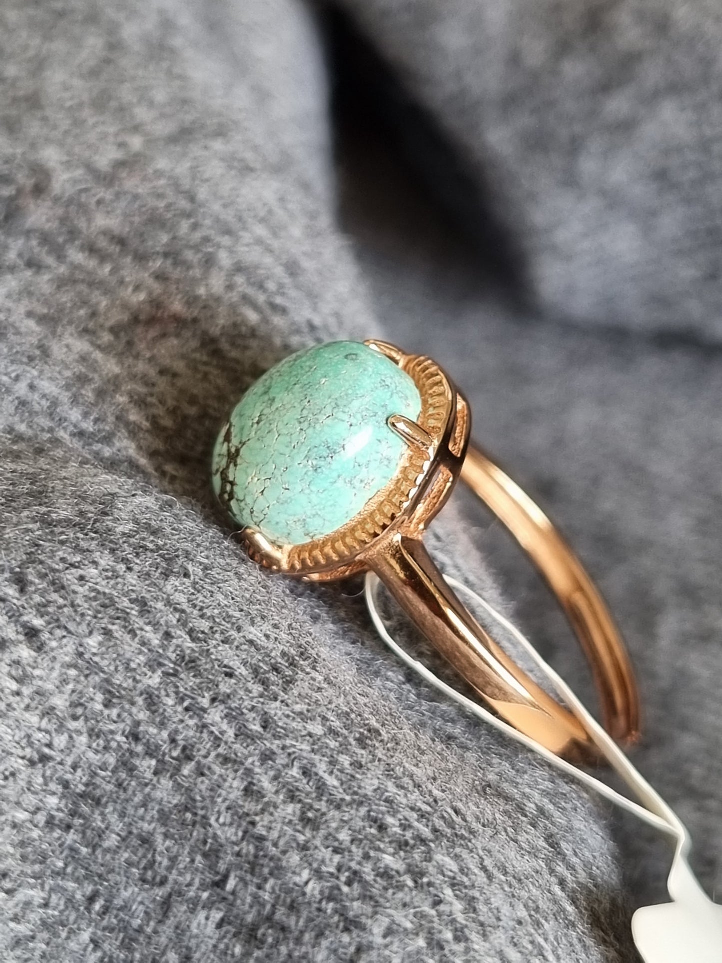 Cabochon Turquoise Rings