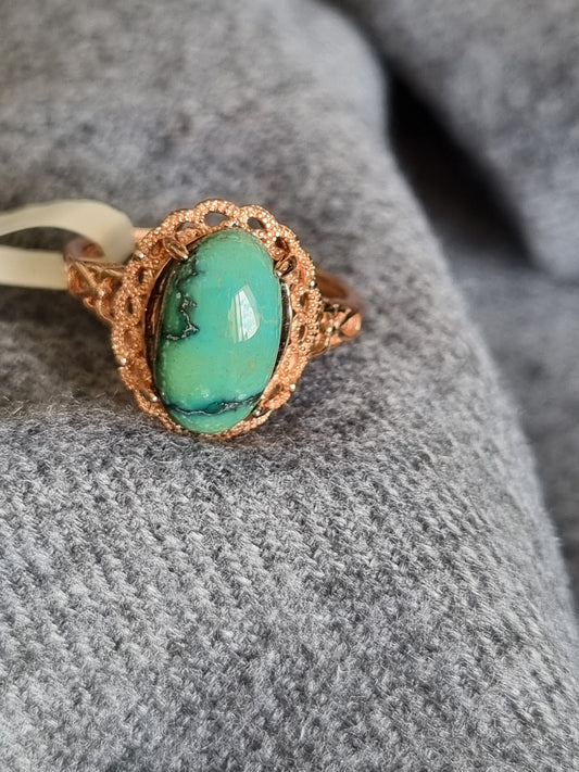 Cabochon Turquoise Ring