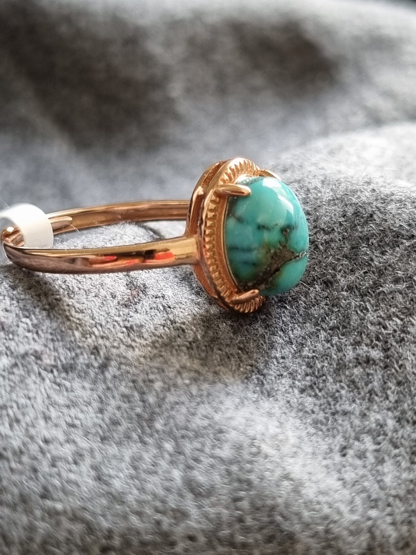 Cabochon Turquoise Rings