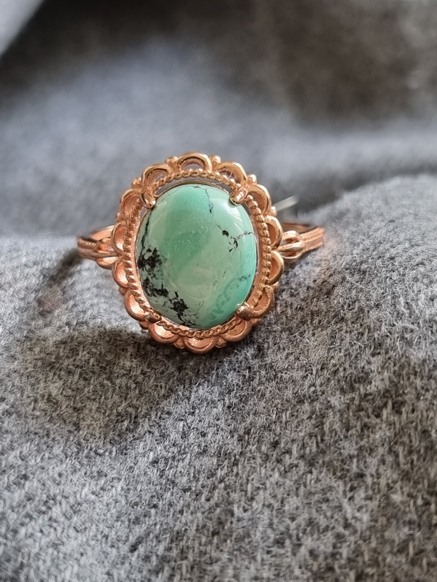 Cabochon Turquoise Ring