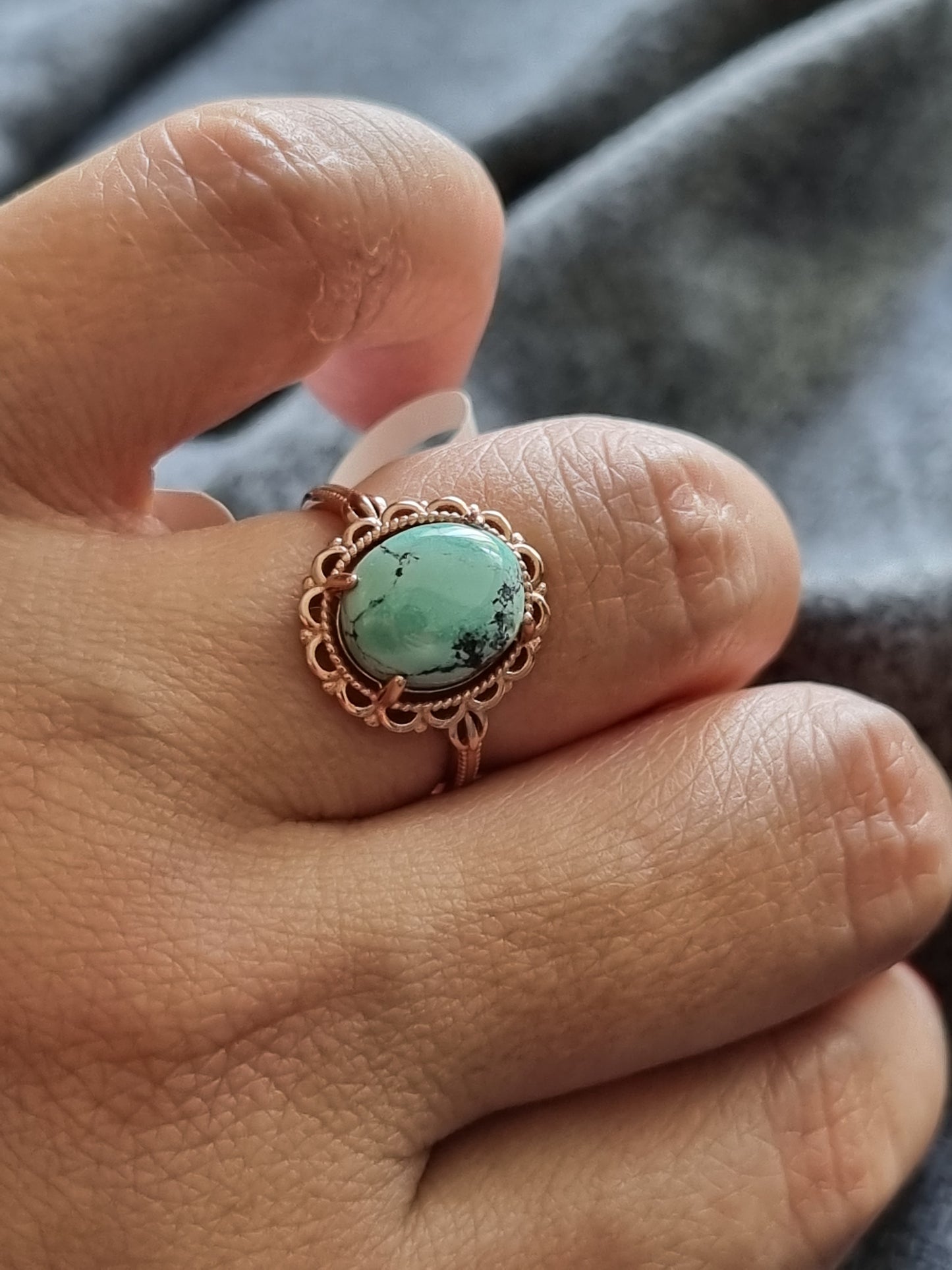 Cabochon Turquoise Ring
