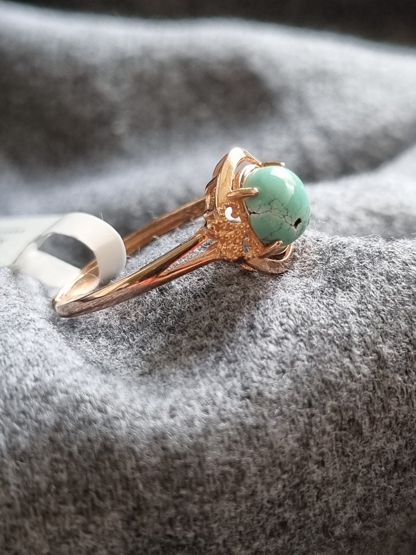 Cabochon Turquoise Rings