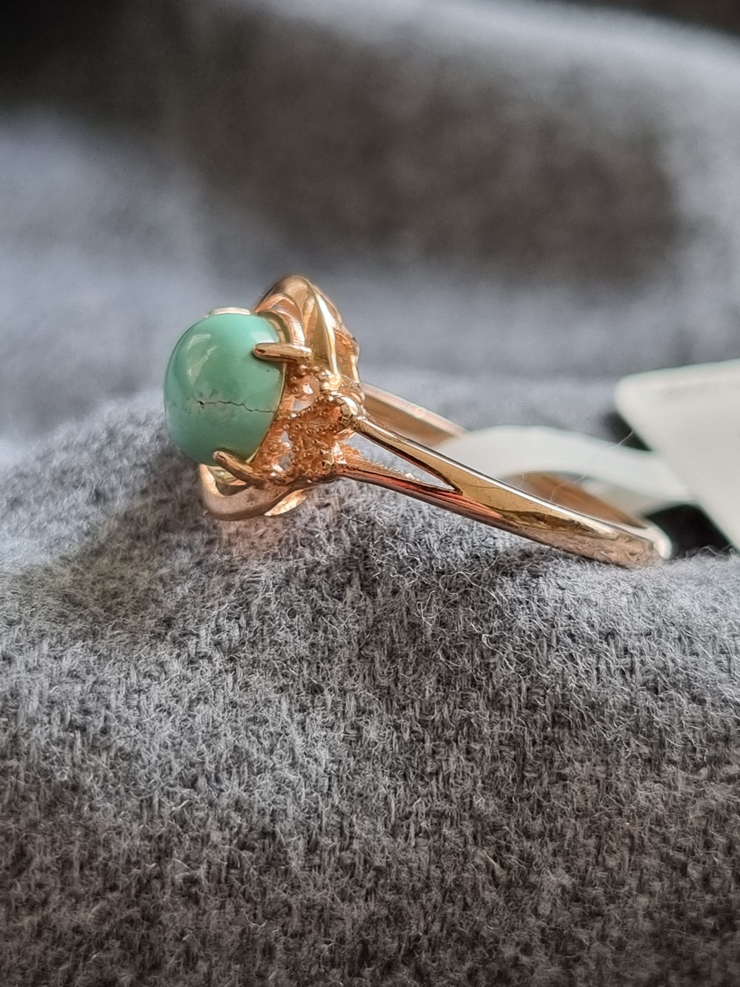 Cabochon Turquoise Rings