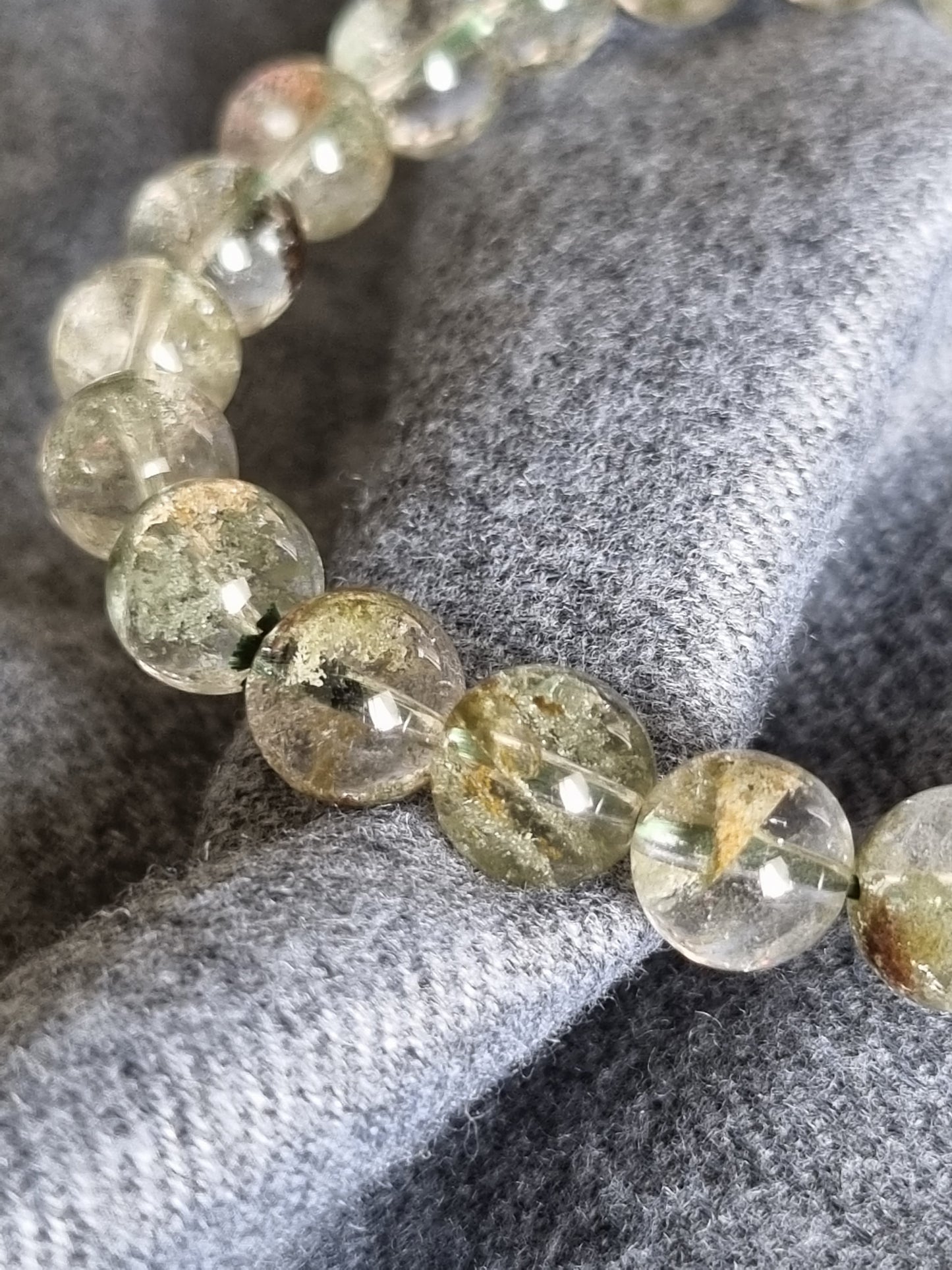 Green Phantom Quartz Bracelet