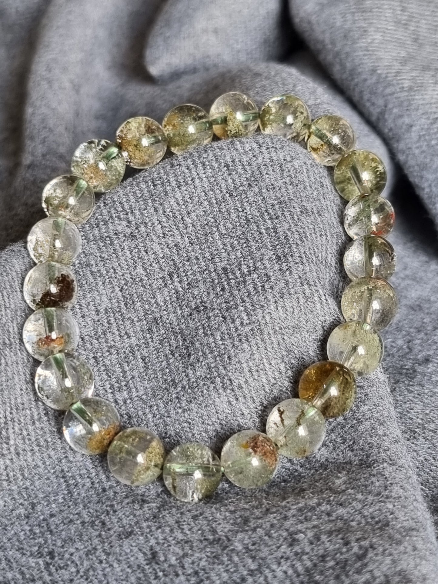 Green Phantom Quartz Bracelet