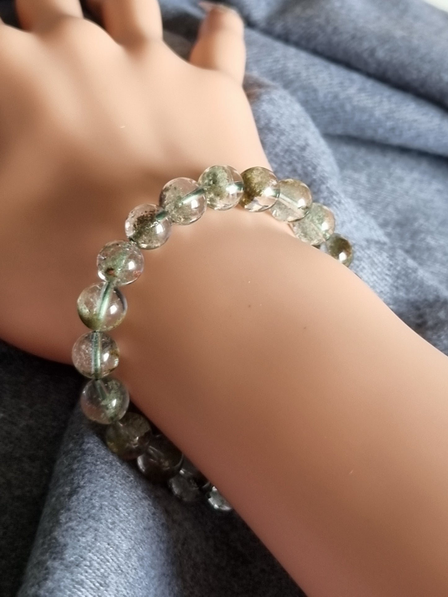 Green Phantom Quartz Bracelet