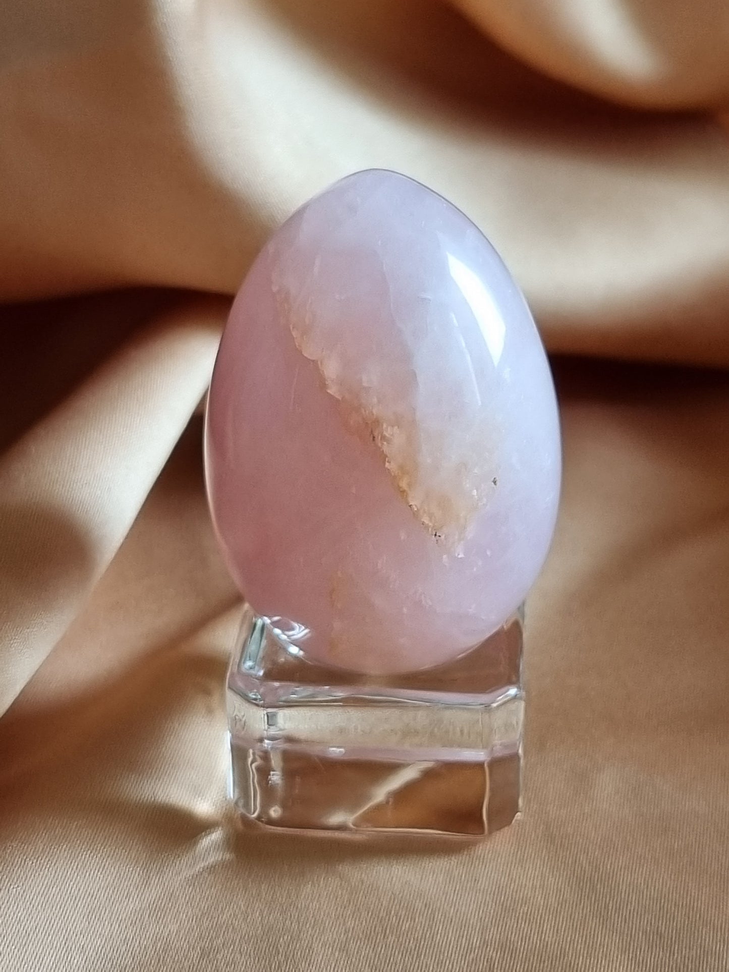 Rose Quartz Egg