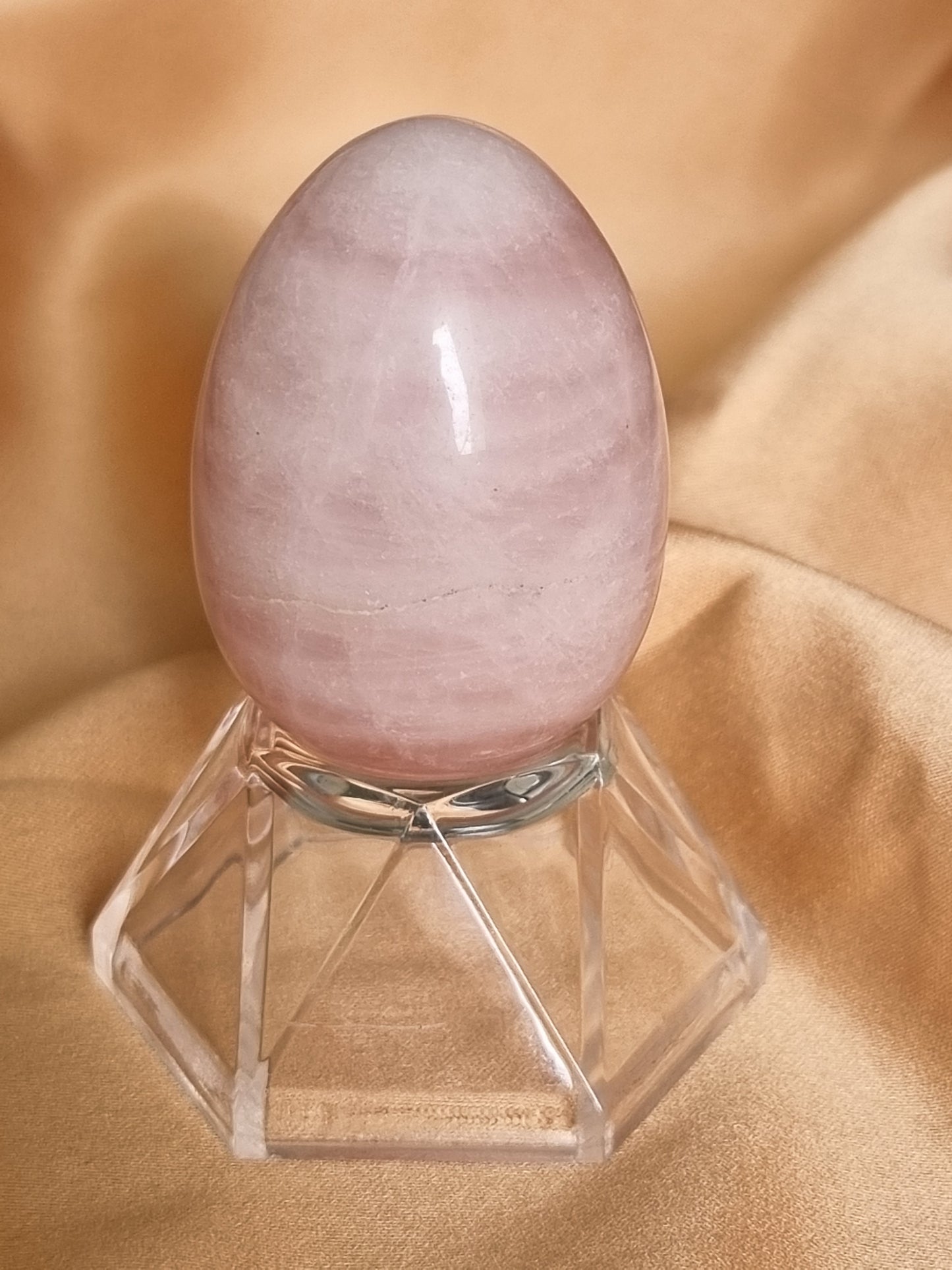 Rose Quartz Egg