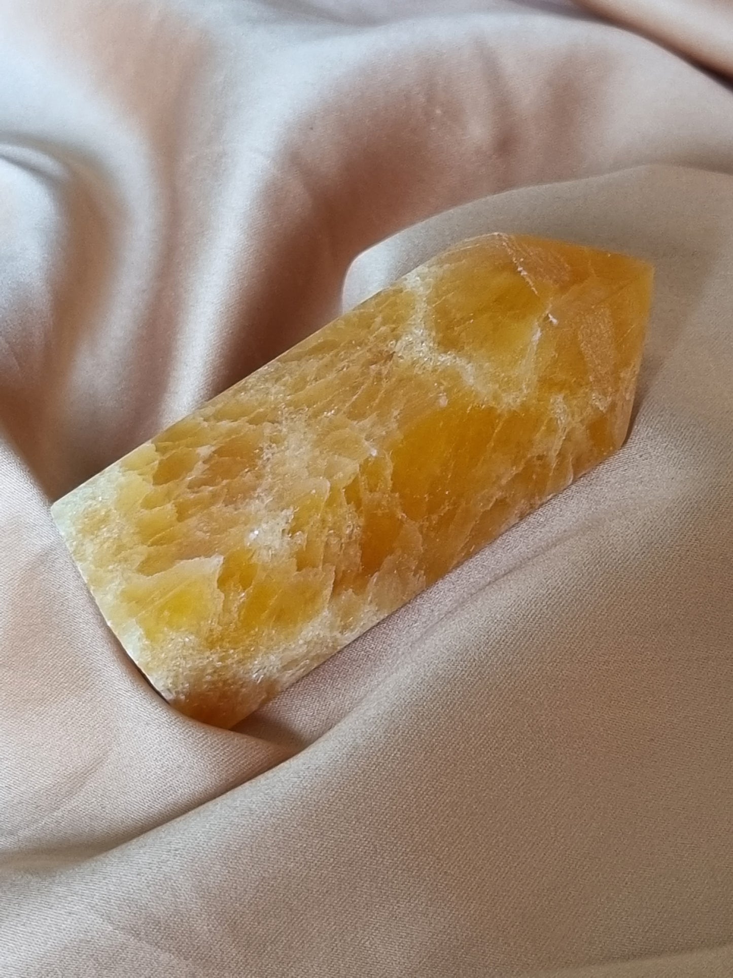 Orange Calcite Tower
