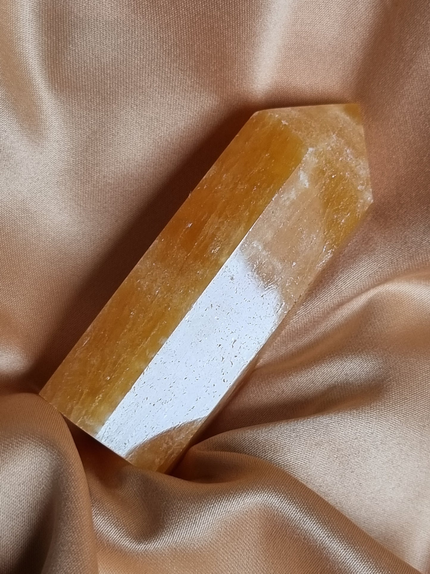 Orange Calcite Towers