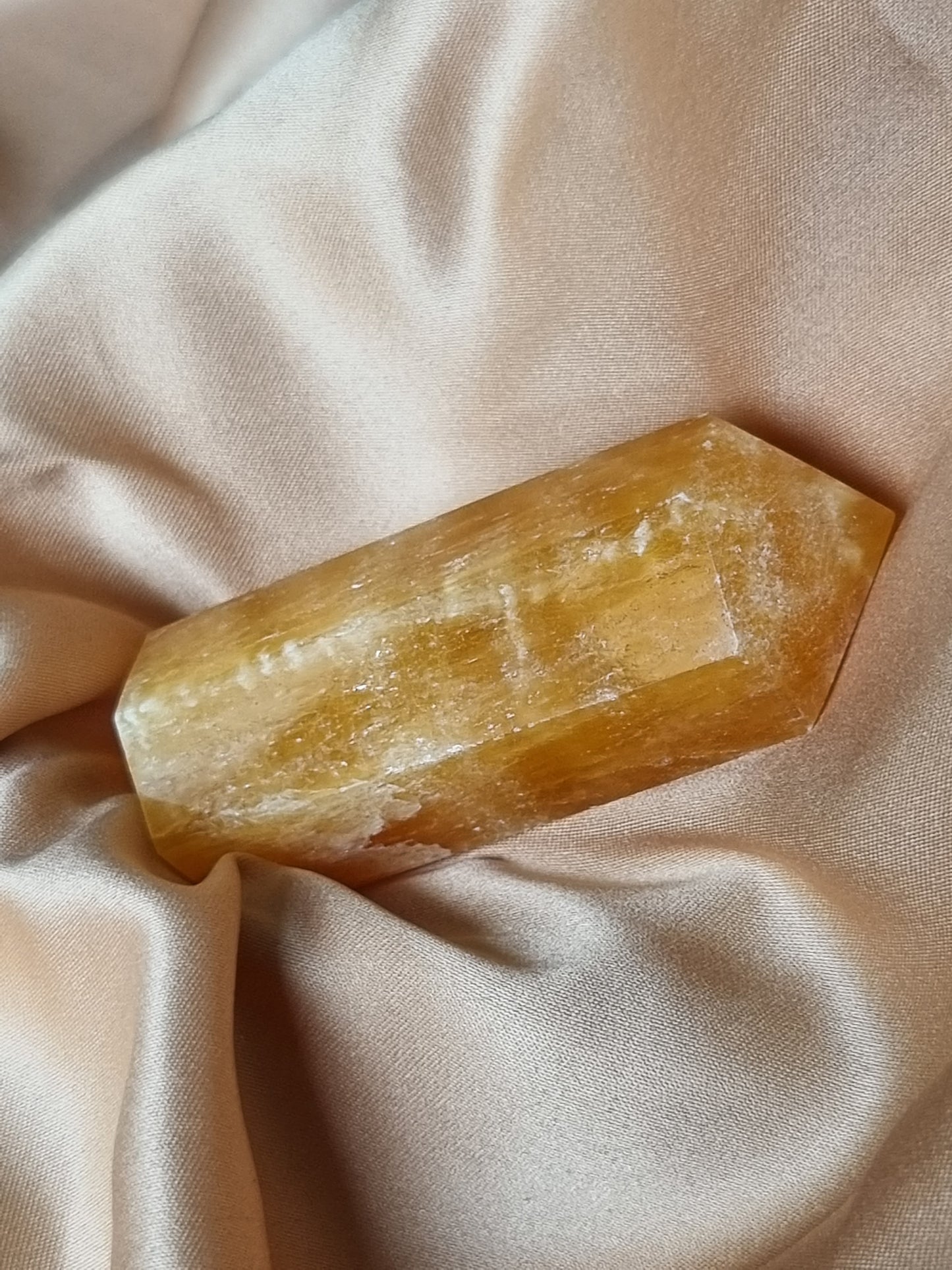Orange Calcite Towers